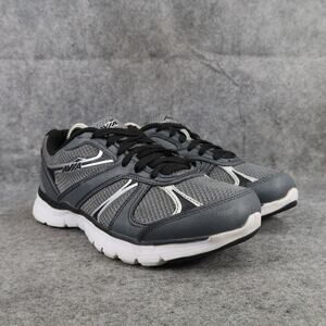 Avia Shoes Mens 7.5 Athletic Trainers Active Comfort Running Casual Grey Sport